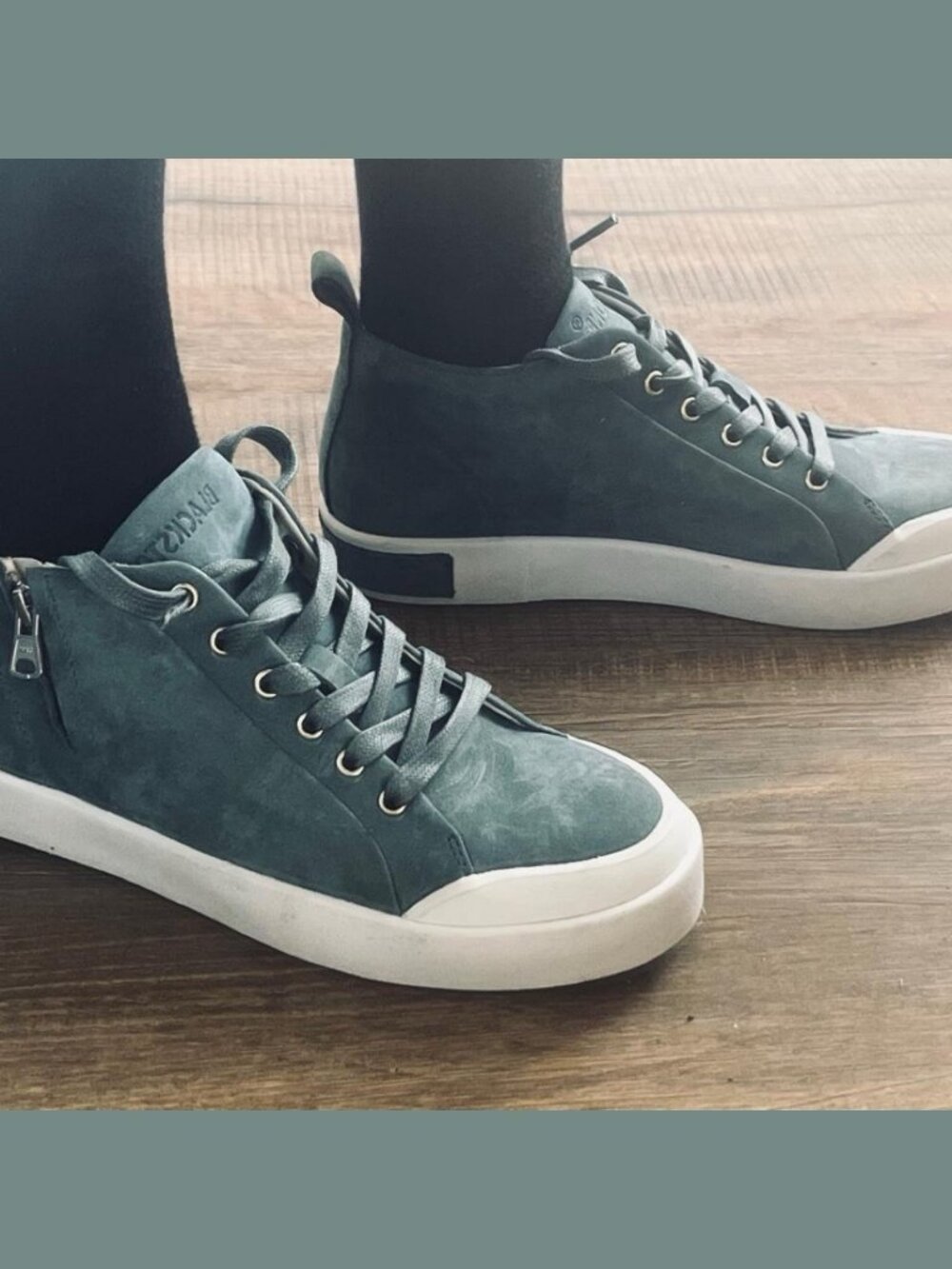 Blackstone Size 7 M Suede Sneakers View 2